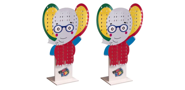 Stojak ekspozycyjny Słoń TONNY Kids