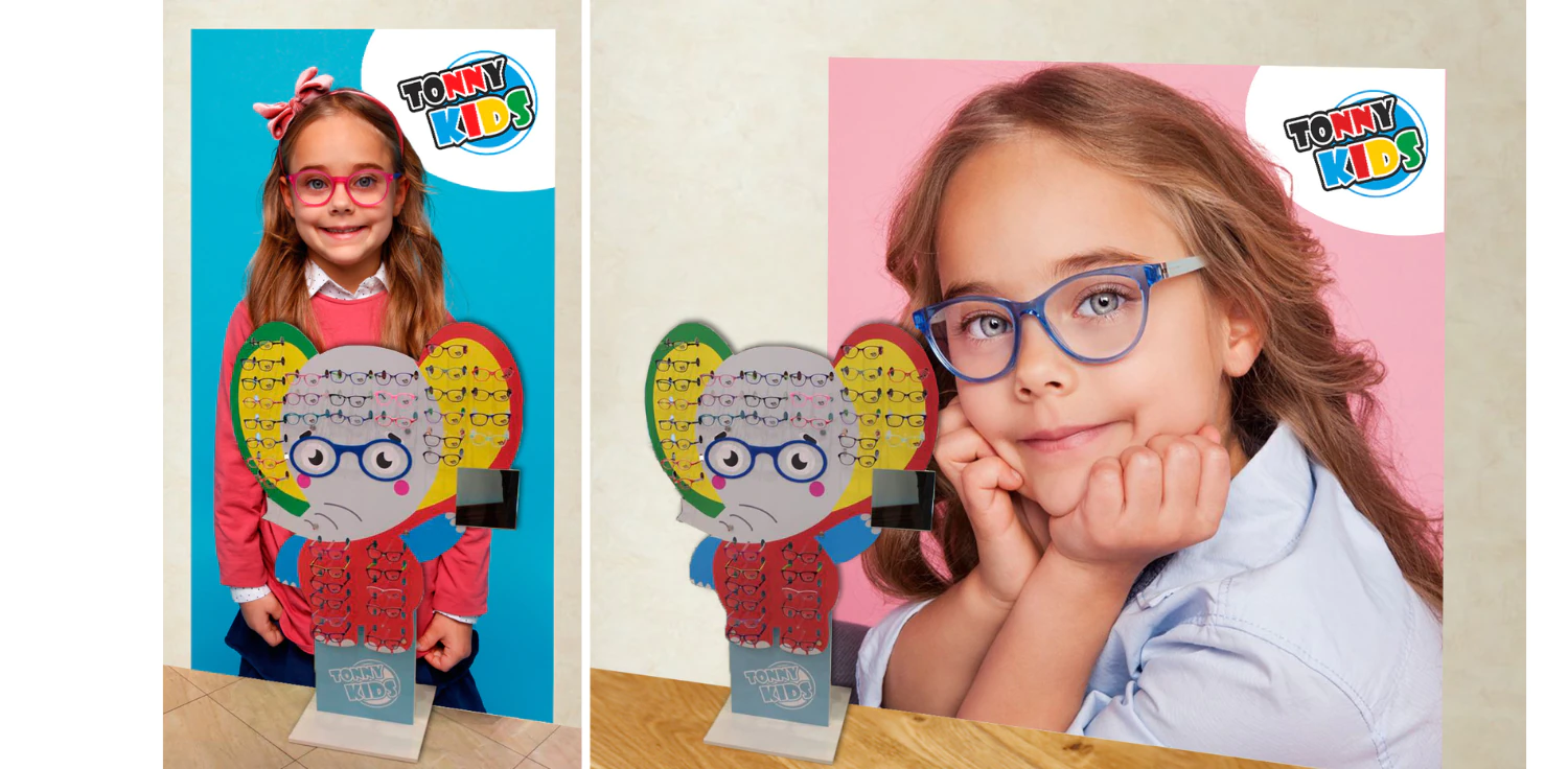 Stojak ekspozycyjny Słoń TONNY Kids