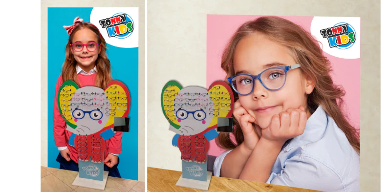 Stojak ekspozycyjny Słoń TONNY Kids