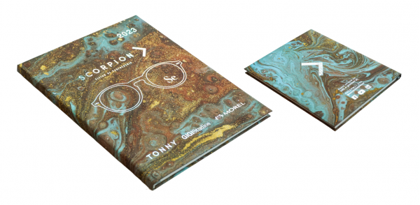 Kalendarz książkowy Scorpion Eyewear 2023