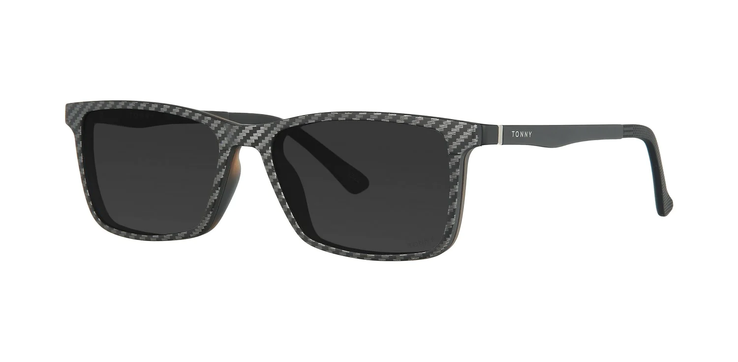 Oprawa z nakładkami clip-on TONNY 48368C1-CL3