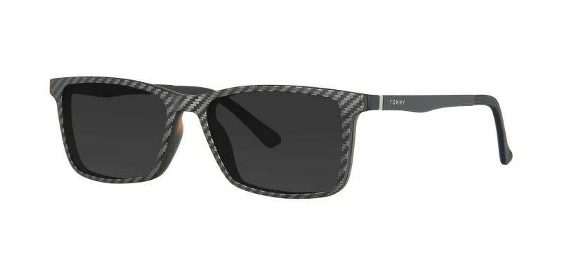 Oprawa z nakładkami clip-on TONNY 48368C1-CL3