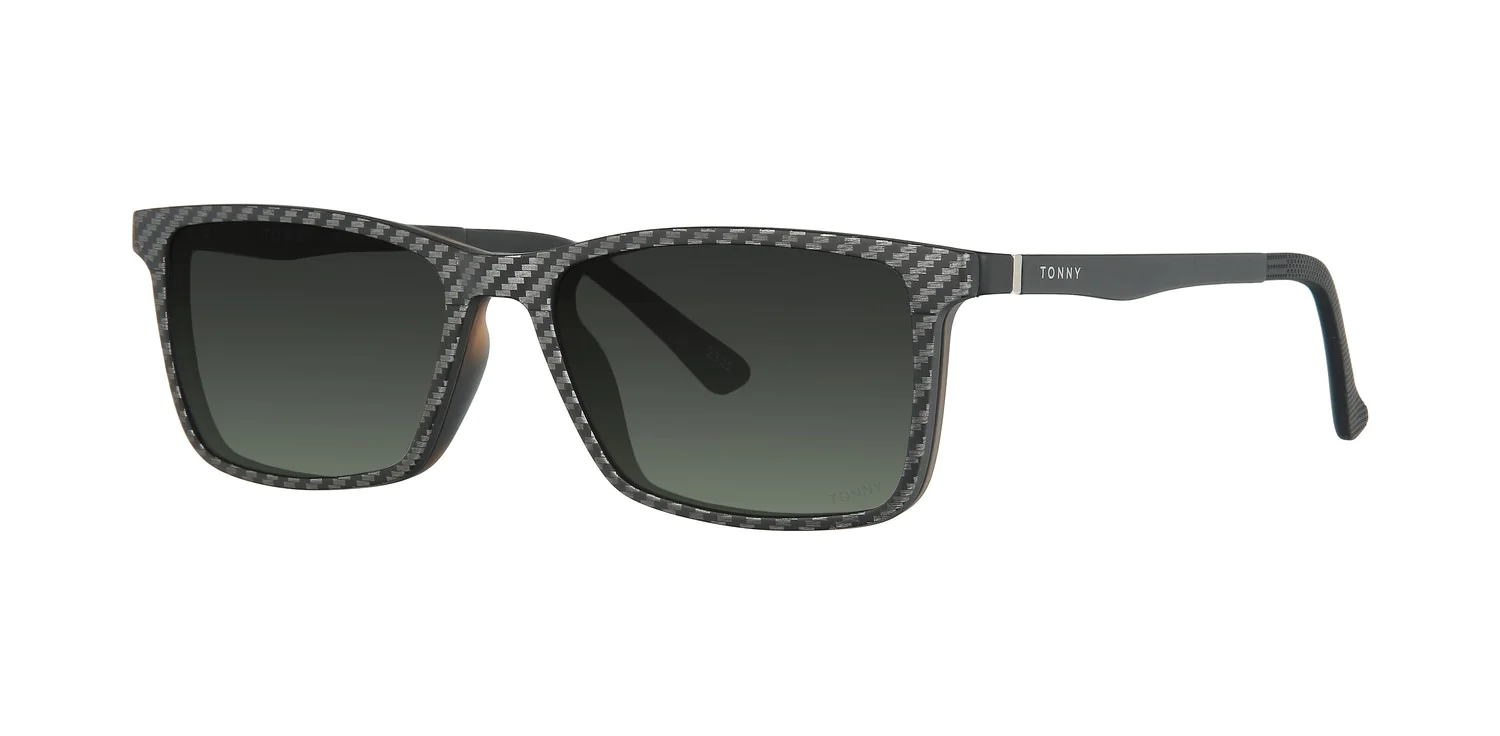 Oprawa z nakładkami clip-on TONNY 48368C1-CL3