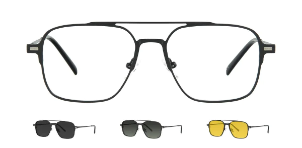 Oprawa z nakładkami clip-on TONNY 48389C1-CL3