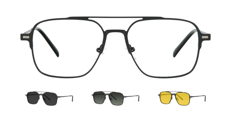 Oprawa z nakładkami clip-on TONNY 48389C1-CL3