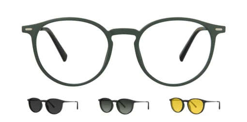 Oprawa z nakładkami clip-on TONNY 0060C2SET