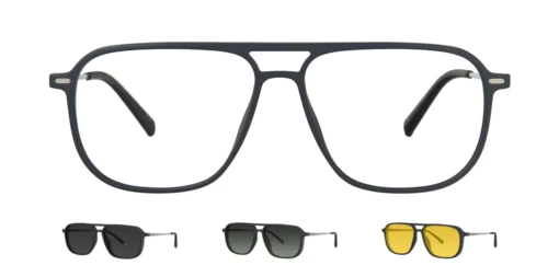 Oprawa z nakładkami clip-on TONNY 0073C2SET