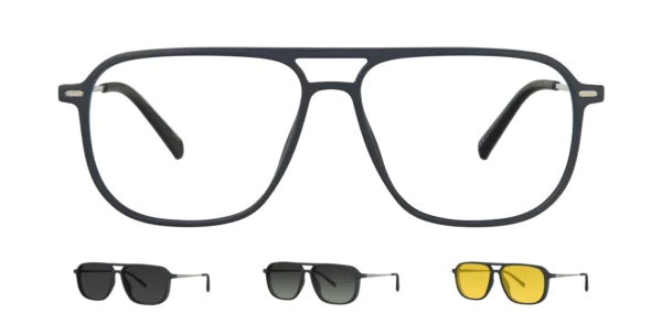 Oprawa z nakładkami clip-on TONNY 0073C2SET