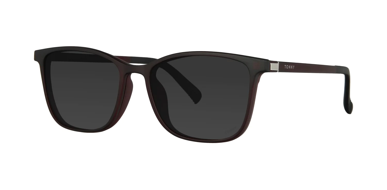 Oprawa z nakładkami clip-on TONNY 0062C3SET