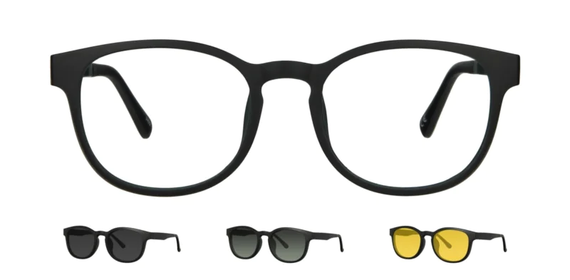 Oprawa z nakładkami clip-on TONNY 0011C6SET