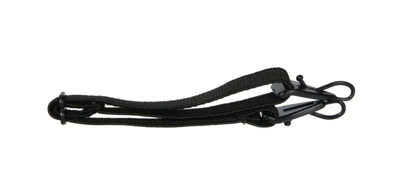 Regulowana gumka do okularów dziecięcych, czarna z haczykiem do modeli 3054, 3056, 9412