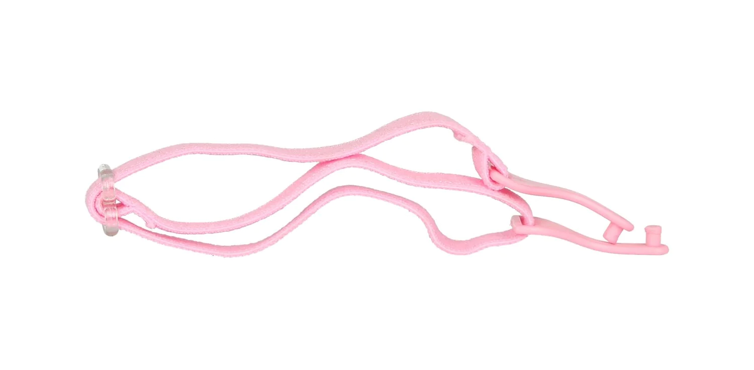 Regulowana gumka z bolcem do okularów dla dzieci óżowa do modelu 3057